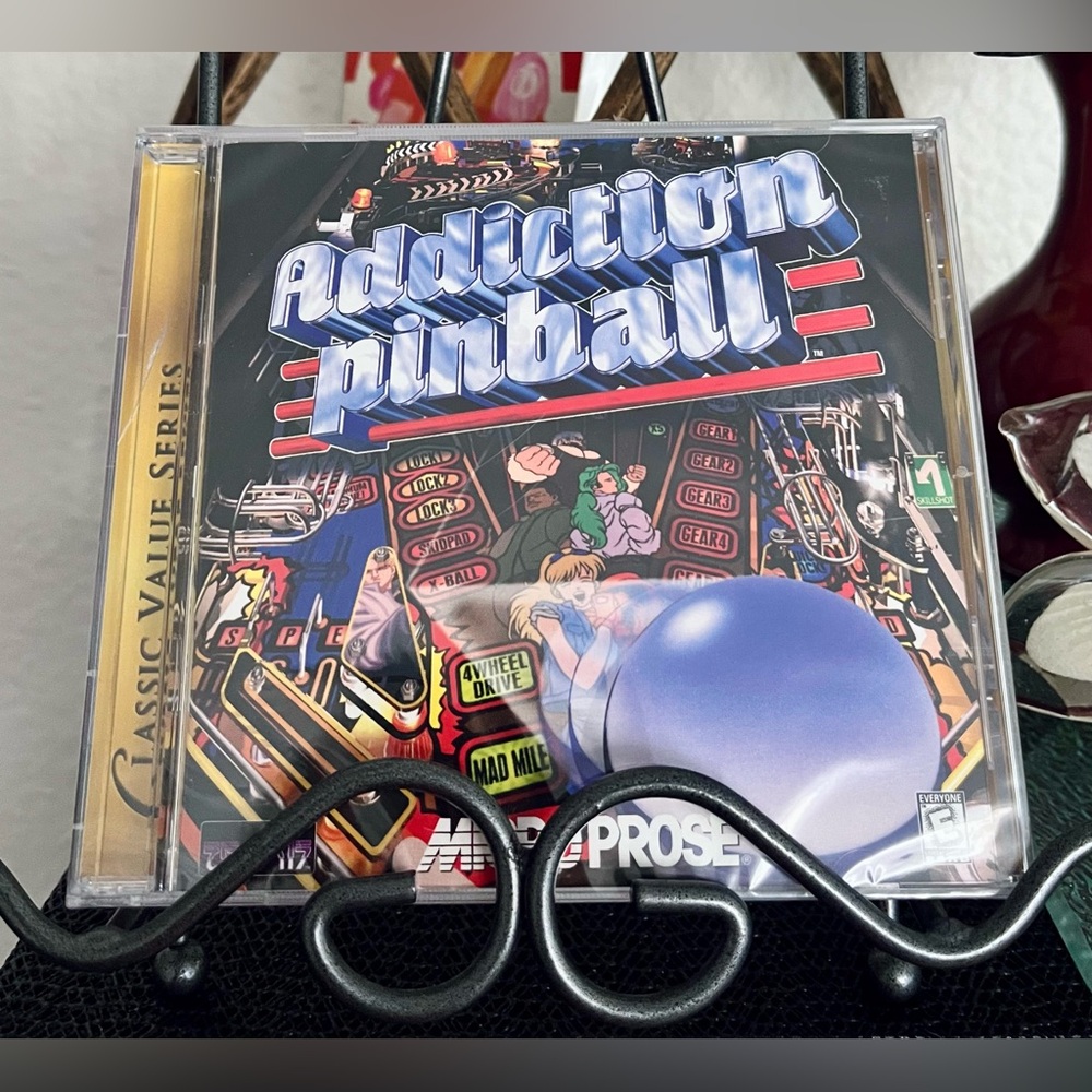 Vintage “Addiction Pinball" (1998) PC game (CD-ROM format)